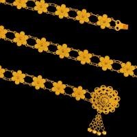 ราคา เข็มขัดสีทอง เข็มขัดผ้าซิ่น ผ้าถุง เข็มขัดชุดไทย ชุดล้านนา เข็มขัดลายดอกไม้ เข็มขัดล้านนา เข็มขัดพร้อมส่งจากไทย (21974256261)