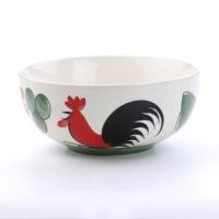 ราคา INDRA CERAMIC ชามอ้วน เซรามิกเข้าไมโครเวฟได้ ลายไก่โบราณ (22628379766)