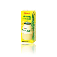 ราคา นม นมเกาหลี นมกล้วย นมสตอเบอรรี่ นมเมลอน นมลิ้นจี่ พีช ตรา บิงเกร Binggrae Brand ขนาด 200 มล (22228541093)