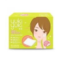 ราคา Yuki Yuki สำลีแผ่นรีดขอบ ยูกิยูกิ คอตตอนพัฟ สำลีแผ่นรีดขอบ 80 แผ่น กล่อง (21491048689)