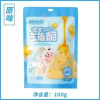 ราคา ขนมชีสนมวัว ชีสนมวัวผสมเนื้อผลไม้ ชีสสามเหลี่ยมรสผลไม้ ขนาด 100 กรัม ซอง หอมนมหวานอร่อย ผสมใส้แบบเต็มคำ (22600230625)