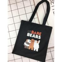 ราคา WE Bare Bears Tote Bag กระเป๋าสะพายผ้าใบกระเป๋าถือ (20929164123)