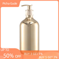 ราคา Picha 300ml Hand SOAP dispenser GOLD Chrome Liquid SOAP ขวดกลม (22542692638)