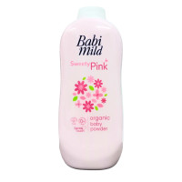 ราคา BABI MILD SWEETY PINK แป้งเด็ก เบบี้มายด์ 350G สีชมพู (22793438893)