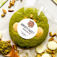 ราคา ขั้นต่ำ5ชิ้นคละได้ทั้งร้าน คุ้กกี้มัทฉะอัลมอนด์ไวท์ช็อค Almond White Chocolate Matcha Cookies (22785276676)