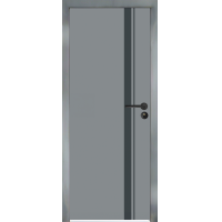 ราคา CITY ประตูเหล็กลายไม้ ซิตี้ CITY พร้อมวงกบ มือจับ บานพับ ครบชุด ขนาด 80X180CM (22271103191)