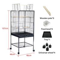 ราคา Winky wink กรงนก กรงทรงบ้าน กรงเพาะนก กรงกระรอก เคลือบกันสนิม สัตว์เลี้ยง นกแก้ว สำหรับนกทุกขนาด ซันคอนัวร์ ค็อกคาเทล แอฟริกันเกรย์ (22746328795)