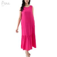 ราคา Pena house เดรสยาวชายระบาย แขนกุด PWDL032401 (21412794995)