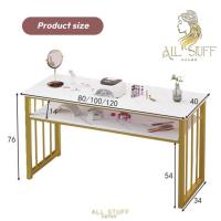 ราคา โต๊ะทำเล็บ manicure table โต๊ะลายหินอ่อน ชุดโต๊ะทำเล็บ เก้าอี้ทำเล็บ ชุดเก้าอี้ทำเล็บ อุปกรณ์ครบเช็ต อุปกรณ์ทำเล็บ ร้านทำเล็บ (22258845591)
