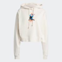 ราคา adidas Lifestyle Adicolor Essentials x Egle Hoodie Women White GN4778 (22438574592)