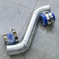 ราคา ท่ออินเตอร์ท่อนบน Ford Mazda Ranger 3 2 BT50 Pro 3 2 ท่ออลูมิเนียมพร้อมท่อยางเข็มขัดสแตนเลส (16533133958)