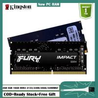 ราคา จัดส่งฟรี Kingston DDR4 RAM 16GB 32GB 8GB 3200 2666 2400 2133MHz 260Pins SODIMMแล็ปท็อปPC4 25600 19200 21300 17000 หน่วยความจำโน้ตบุ๊ค (18522193907)