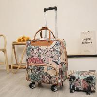 ราคา Travelcul กระเป๋าเดินทาง กระเป๋าเดินทางกันน้ํา กระเป๋าเดินทางหนัง PU รถเข็นกระเป๋าเดินทาง 360 ล้อสปินเนอร์ (22868627952)