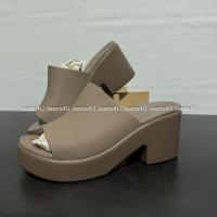 ราคา รองเท้า Cr Brook Lyn Slide เสริมส้น ไซส์ผู้หญิง 36 40 (22479754993)