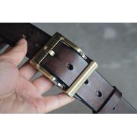 ราคา King Leather เข็มขัดหนังวัวแท้ นำเข้าจากอิตาลี Genuine Leather Belt Made in Italy (21437771453)