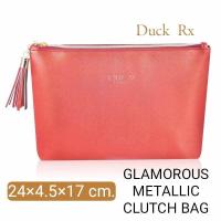 ราคา GLAMOROUS METALLIC CLUTCH BAG 24 4 5 17 cm กระเป๋าคลัทช์ เมทัลลิค 24 4 5 17 ซม พรีเมี่ยมจาก LORÉAL PARIS (17439886209)