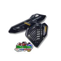 ราคา กันร้อน CLICK125i 2015 2017 ฝาครอบหม้อน้ำ CLICK125i 2015 2017 เคฟล่าดำ สติ๊กเกอร์ 3M AKANA 2 อัน (18709869264)