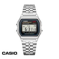 ราคา Casio Digital Classic นาฬิกาข้อมือสุภาพบุรุษ สีเงิน สายสแตนเลส รุ่น A158WA 1DF (22607978065)