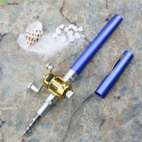 ราคา JonasAtwo ปากกาเบ็ดตกปลาขนาดเล็กพกพาได้JA MY ปากกาเบ็ดตกปลาพกพา Joran Pancing และอุปกรณ์รอกตกปลา (20905174937)