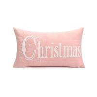 ราคา 30x50cm 45x45cm New style Pink Christmas Pillow Deer Snowflake Circle Velvet Sofa Cushion Living Room Bedroom Pillow Soft Tufted Embroidered Pillow Cover Pink Glitter Star Pillow (22611041445)