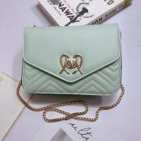 ราคา L0004 กระเป๋าสะพายหน้าจดหมายสายสะพายโซ่ทอง กระเป๋าแฟชั่นกระเป๋าสะพาย ใบใหญ่ 19X15CM (21744038873)