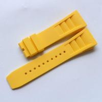 ราคา สายนาฬิกาซิลิโคนนิ่ม25มม สำหรับ Richard Mille Richard Mille สายนาฬิกาผู้ชายยาง RM 11 (17920489542)