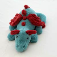ราคา Swag Green Evil Dragon Plush Toys Stuffed Pterodactyl Dinos Flying Wings White Dragons Plushies Dolls Birthday Gift For Boy (20019129649)