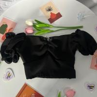 ราคา เสื้อโยชิ แขนตุ๊กตา ปาดไหล่ มีซิปข้าง น่ารักๆสไตล์เสื้อเวียดนาม (21502811876)