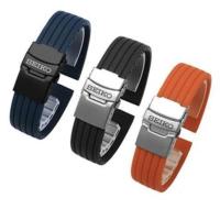 ราคา 2024 High quality 蔡 电子1 Seiko No 5 Submariner Silicone Watch Strap Waterproof Sports Rubber Bracelet 18 20 22 24mm Watch Accessories (21097644481)
