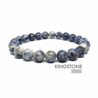 ราคา Sodalite กำไลหิน โซดาไลต์ สีอ่อน ขนาด 8 10 มิล สร้อยข้อมือหินแท้ สโตนคิง stoneking (21727938627)