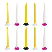 ราคา ชุดเสื้อกอล์ฟ Clement Wright เสื้อกอล์ฟทนทาน S 10ชิ้นพลาสติกแบบไม่แตกเสื้อกอล์ฟ S 8ซม อุปกรณ์กอล์ฟหมุดโค้งสำหรับผู้ชายผู้หญิงของขวัญกอล์ฟที่สมบูรณ์แบบลดแรงเสียดทานเสื้อยืดฝึกอบรมมืออาชีพ (21028114702)