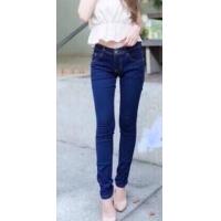 ราคา กางเกงยีนส์ผู้หญิง กางเกงยีนส์ขาเดฟ กางเกงยีนส์ยืดผู้หญิง (12380556916)