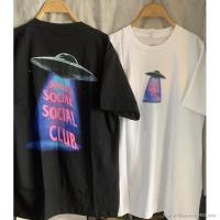 ราคา เสื้อยืดพิมพ์ลาย เสื้อยืดแขนสั้น Anti Social Social Club ufo ท็อปส์ (19895317637)