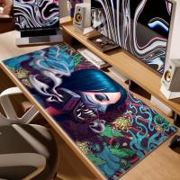 ราคา Big Gaming XXL Mouse pad Desk Mat Mousepad Anime Mask Girl Pink gaming home office Gift Mausunterlage Computer PC Gamer Mauspad (22547335191)