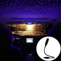 ราคา Car LED Starry Sky Lights Car Interior Atmosphere Ceiling Night Star Light Lamp USB Atmosphere Lights (18674919691)