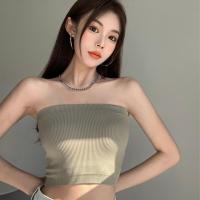 ราคา Som Underwear ครอปบราปรับสายได้ เกาะอก ถอดสายได้ เสื้อเสริมบราสไตล์ Uniqlo บราท็อป ผ้าญี่ปุ่น นุ่มใส่สบาย เสื้อทับ เสื้อกล้าม ชุดชั้นใน B202 (17334794428)