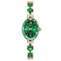 ราคา สร้อยข้อมือนาฬิกาควอตซ์ใบประดับเพชรสำหรับผู้หญิงแฟชั่นนาฬิกาผู้หญิง (22307688171)