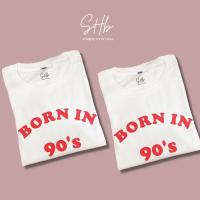 ราคา sherbettee เสื้อยืดลาย born in 90 s (17451868891)