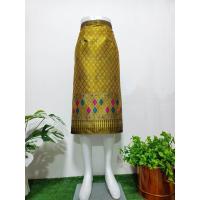 ราคา ผ้าถุงสำเร็จแบบป้ายตะขอ ไหมสั้น 04 ผ้าถุงสำเร็จ ผ้าไหมสำเร็จ (16581796110)