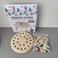 ราคา มอนเตสซอรี่ montessori ของเล่นบอร์ดเกมส์ไม้ สำหรับครอบครัว เสริมพัฒนาการเด็ก (22406605477)
