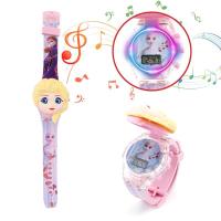 ราคา Cartoon Childrens Electronic Watch Colorful Light Music Watch Student Flip Toy Watch YL023 (21871942056)