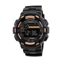 ราคา Senjue นาฬิกากีฬาลำลองสำหรับผู้ชายดีไซน์ Tali Jam Tangan Karet และกันน้ำ (22474190975)