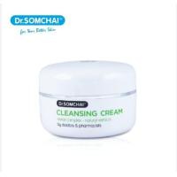 ราคา Dr Somchai ดร สมชาย คลีนซิ่งครีม 40 ก เช็ดเครื่องสำอางสำหรับทุกสภาพผิว (19295067966)