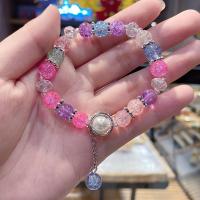 ราคา พร้อมส่ง สร้อยข้อมือ V6 กำไลลูกปัด สร้อยข้อมือคริสตัล ลูกปัด กำไลพาสเทล (17366538492)