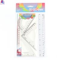 ราคา ชุดเรขาคณิต 20 cm 30 cm เรขาคณิต เซตไม้บรรทัด 4 ชิ้น ไม้บรรทัดเรขาคณิต ไม้บรรทัด แม่แบบ แม่แบบเรขาคณิต ชุดไม้บรรทัดเรขาคณิต พร้อมส่ง (21427553121)