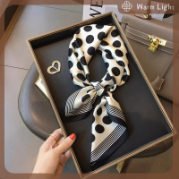 ราคา Warm Light แฟชั่นผ้าพันคอสี่เหลี่ยมพิมพ์ลายฮิญาบสำหรับผู้หญิงผ้าไหมซาตินผ้าโพกหัวมุสลิมที่คาดผมผ้าพันผ้าคลุมไหล่พันรอบ (22299086059)