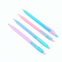 ราคา ปากกา Maples Ball point pen ปากกาลูกลื่น แบบกด สีพาสเทล หมึกน้ำเงิน 0 7mm รุ่น MP 339 1 ด้าม ทางร้านเลือกสีให้ (10100811789)