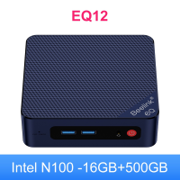 ราคา Beelink EQ12 Intel 12th N100 Mini PC Windows 11 DDR5 8GB 16GB 500GB NVME SSD Quad Core 2 4G 5G WiFi6 Bluetooth 5 2 HDMI Type c Gigabit Internet Mini Computer เปิดใช้งานล่วงหน้า Win11 Pro (21543534667)