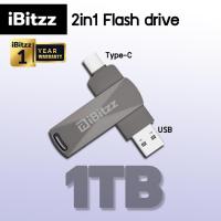ราคา ประกัน 1 ปี iBitzz 2in1 Flash dive Type C USB 3 2 แฟลชไดร์ฟ 1TB แฟลชไดร์ฟ iP15 16 Pro Air4 5 6 Android (22840840834)