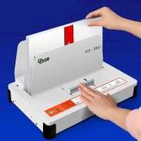 ราคา AA MALL เครื่องเข้าเล่ม เครื่องเข้าเล่มสันกาว ขนาดA4 สำหรับงานเข้าเล่ม ได้ตั้งแต่1 500แผ่น หนา50mm รุ่น Binding Machine GD380 A (21378535446)